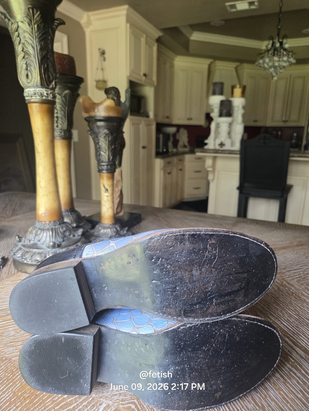 Freebird Mabel Leather Croc Embossed Slip On Shoes Designer Handmade #90 - Picture 14 of 16
